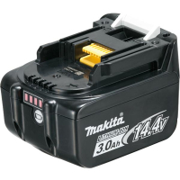 Акумулятор до електроінструменту Makita BL1430B (Li-Ion, 14В, 3Ач, індикація заряду) (632G20-4)