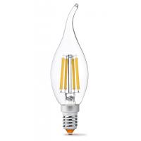 Лампочка Videx Filament C37Ft 6W E14 4100K 220V (VL-C37Ft-06144)