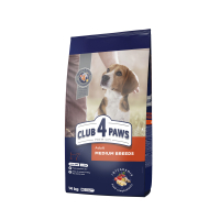 Сухий корм для собак Club 4 Paws Преміум. Для середніх порід 14 кг(П) (4820215366328)