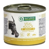 Консерви для собак Nature's Protection Adult small breed Veal&Duck 200 г (KIK45095)