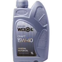 Моторна олива WEXOIL Craft 15w40 1л (WEXOIL_62565)
