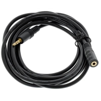 Кабель мультимедійний 3.5mm M to 3.5mm F 5.0m Value (B00344)