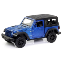 Масштабна модель автомобіля Uni-Fortune JEEP WRANGLER RUBICON 2021 HARD TOP синя (554060)