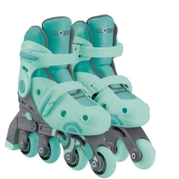 Роликові ковзани Globber 2в1 м'ятно-зелені р.26-29, до 20кг, 3+ (780-206)