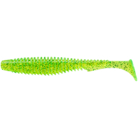 Силікон рибальський FishUP U-Shad 2.5" 026 - Flo Chartreuse/Green (9шт/уп) (1862.02.89)