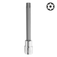Торцева головка Toptul TORX T60 L140мм 1/2" з отвором (BCVA1660)