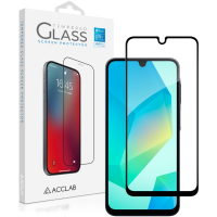 Скло захисне ACCLAB Full Glue Samsung A16 Black (1283126598821)