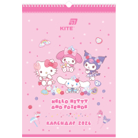 Календар Kite планер настінний Hello Kitty 2026 рік (HK26-440)