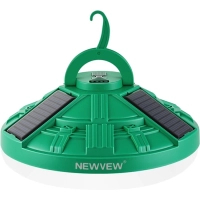 Ліхтар NEWVEW NV-E968 30W Solar Panel 4800mAh Green (NWVW-NV-E968-GN)