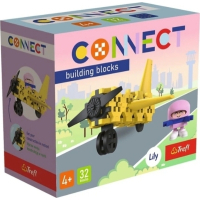 Конструктор Trefl Connect Літак 32 деталі (5900511620429)