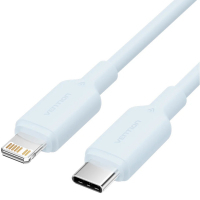 Дата кабель USB-C to Lightning 1.0m PD27W PVC blue Vention (LAKSF)
