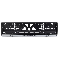 Рамка номерного знака CarLife Daewoo (NH08)