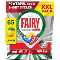 Таблетки для посудомийних машин Fairy Platinum Plus All in One Lemon 65 шт. (8006530115575)