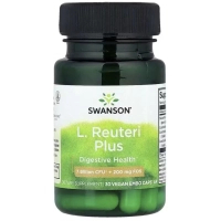 Вітамінно-мінеральний комплекс Swanson Пробіотик, 7 млрд КУО, Probiotic L. Reuteri Plus, 30 веганських капсу (SWV19025)