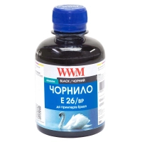 Чорнило WWM EPSON XP-600/XP-605/XP-7005 (Black Pigment) (E26/BP)