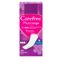Щоденні прокладки Carefree Plus Large Fresh 20 шт. (3574661606231/3574661487564)