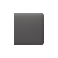 Накладна панель Ajax SideButton б/2-way сірий