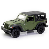 Масштабна модель автомобіля Uni-Fortune JEEP WRANGLER RUBICON 2021 HARD TOP (матова) хакі (554060M(F))
