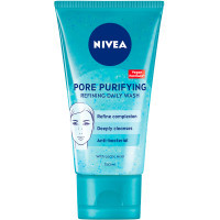 Гель для вмивання Nivea Pore Purifying Refining Daily Wash Щоденний очищуючий Проти недоліків шкіри 150 мл (4006000003580)