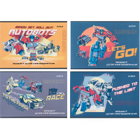 Альбом для малювання Kite Transformers, 12 аркушів (TF24-241)