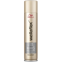 Лак для волосся WellaFlex Shine & Hold 5 Ultra Strong Hold 400 мл (4056800922680/4064666594118)