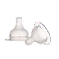 Соска Canpol babies силіконова до пляшечки S-Shape M (повільна) 2 шт (59/892)
