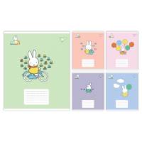Зошит Yes Miffy Playfull А5 12 аркушів коса лінія (767633)