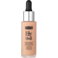 Тональна основа Pupa Like a Doll Perfecting Make-up Fluid Nude Look 020 - Light Beige (8011607222407)