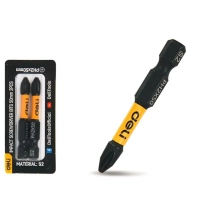 Набір біт Deli PH2 x 50 мм, 2шт (EDL501002Z)