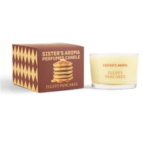 Ароматична свічка Sister's Aroma Fluffy Pancakes 150 г (4820227786275)