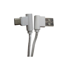Дата кабель USB 2.0 AM to USB-C 1.0m 2.4A 90° corner white XoKo (XK-CTC-001-WH)