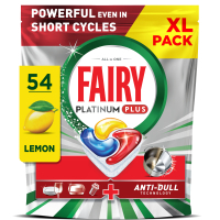 Таблетки для посудомийних машин Fairy Platinum Plus All in One Lemon 54 шт. (8006530115490)