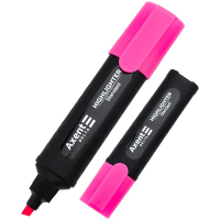 Маркер Axent Highlighter Standard D2505, 1-5 мм клиноп. рожевий (D2505-10)