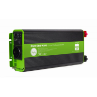 Автомобільний інвертор 12V/230V 1000W (2000W peak power) чиста синусоїда EnerGenie (EG-PWC-PS1000-01)