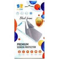 Скло захисне Drobak Tecno Camon 20 Pro Blak Frame A+ (676726) (676726)