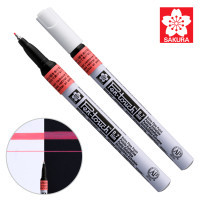 Маркер Sakura Pen-Touch Червоний, флуоресцентний, тонкий (EXTRA FINE) 0.7мм (084511322677)