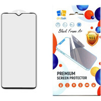 Скло захисне Drobak Poco C40 \ Poco C55 Black Frame A+ (535398)