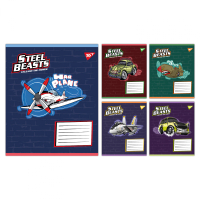 Зошит Yes Steel Beasts А5 12 аркушів лінія (767710)