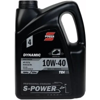 Моторна олива S-POWER DYNAMIC TDi 10W-40 4л