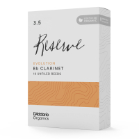 Тростина для кларнета D'Addario Organic Reserve Evolution Bb Clarinet #3.5 - 10 Pack (ODCE1035)