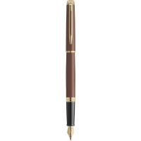 Ручка пір'яна Waterman HEMISPHERE Metallic Copper Red GT  FP F (12 092)