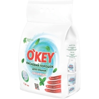 Пральний порошок O'KEY Universal Кисневий М'ята 1.5 кг (4820049384680)