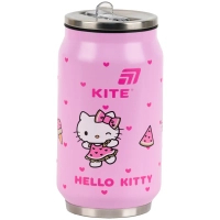 Поїльник-непроливайка Kite Hello Kitty термочашка з трубочкою, 350 мл (HK25-1263)