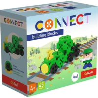Конструктор Trefl Connect Локомотив 45 деталей (5900511620443)