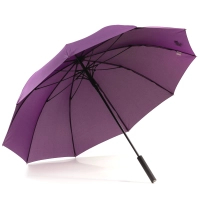 Парасоля Krago тростина Soft Purple з ручкою із гумовим покриттям (umb-9-005)