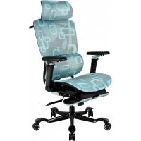 Крісло ігрове GT Racer X-900 Black/Gray/Blue