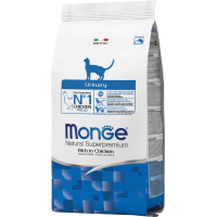 Сухий корм для кішок Monge Cat Urinary зі смаком курки і рису 400 г (8009470011907)