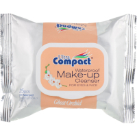 Вологі серветки Ultra Compact Waterproof Make-up Cleanser для зняття макіяжу 25 шт. (8697420534592)