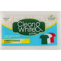 Мило для прання Duru Clean&White Господарське Універсальне 2 x 120 г (8690506521875)