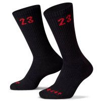 Шкарпетки Nike U Jordan Essential Crew 3PR DA5718-011 M 38-42 3 пари Чорний/Червоний (194958592776)